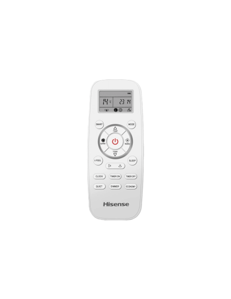 Control Remoto split Piso Cielo y Cassette -Hisense