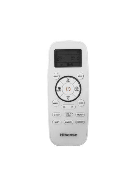 Control Remoto split Piso Cielo y Cassette -Hisense