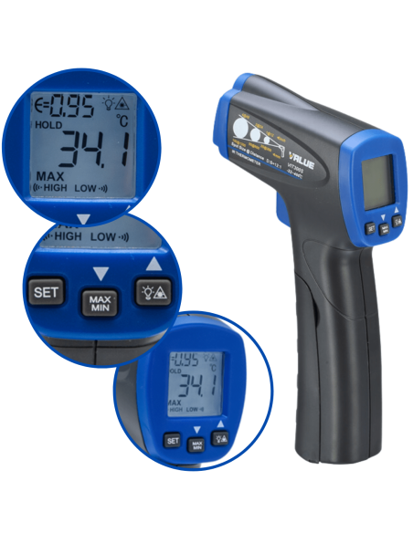 TERMOMETRO INFRARROJO VIT-300S VALUE