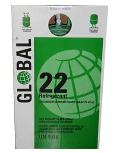 GAS GLOBAL REFRIGERANTE R-22 13.6KG