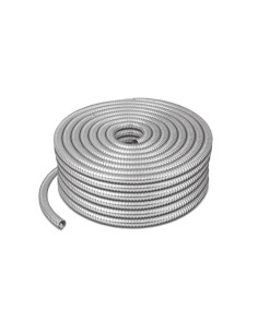 Tubería Flexible Metal/Pvc 25mm X 50mt