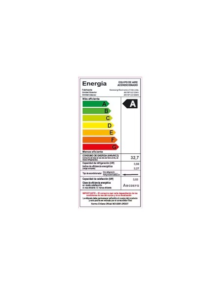 Aire acondicionado Split Samsung Wind-Free Inverter 12.000 BTU Wi-Fi