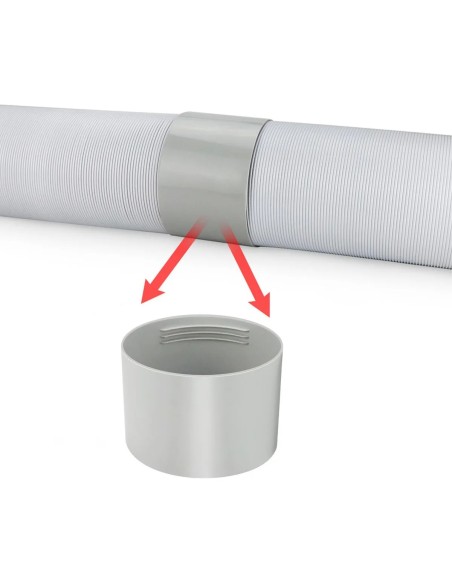 Unión Ducto PVC Para Portátil 150mm