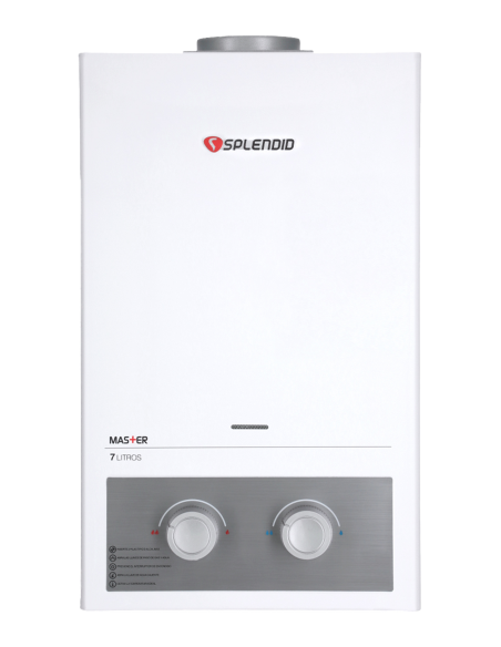 Calefont 7 Litros Gas Licuado Tiro Natural splendid