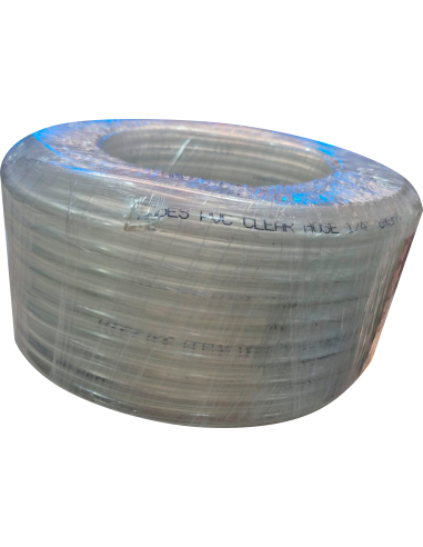 Manguera 6mm (Transparente Rollo 30 Mts)