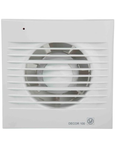 Extractor de aire para baño Decor-100 C S&P