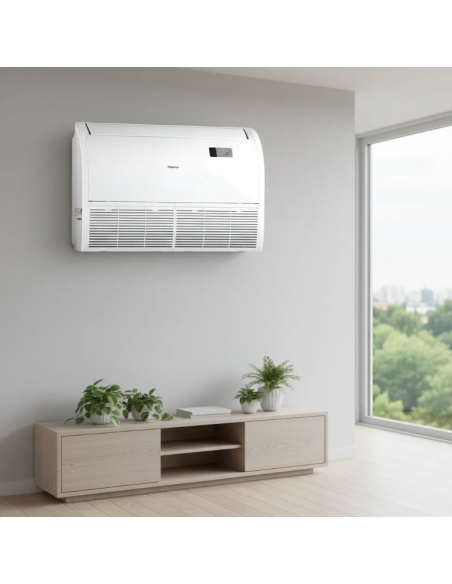 Aire Acondicionado Split Piso Cielo Hisense Inverter 24.000 Btu/Hr