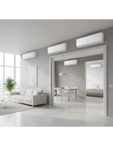 Multisplit Hisense inverter R32 9+9+9+9+9 btu Wifi