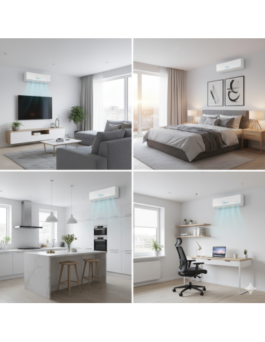 MULTISPLIT MIDEA INVERTER 9+9+9