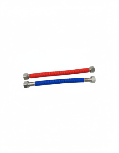 Kit Manguera Flexible Anwo 1/2 Rojo-azul...