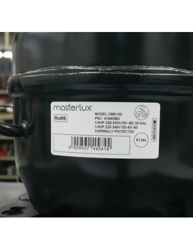 Compresor Masterlux 1/6 Hp 220v R600A CMX105