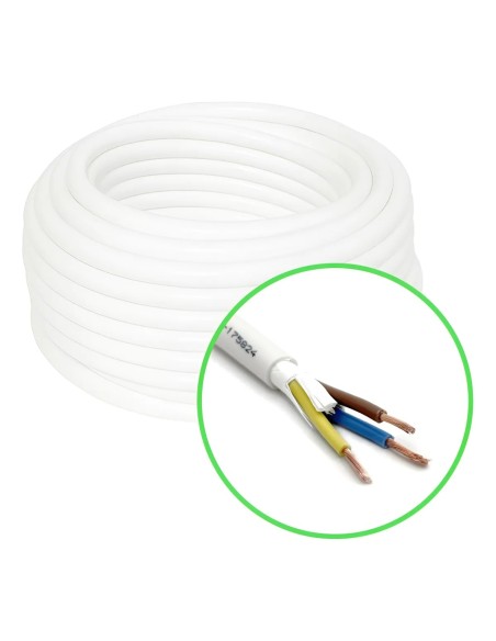 Cordón 3X1.5 Blanco