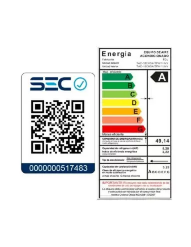 Aire Acondicionado Inverter TCL Breezein 18000...