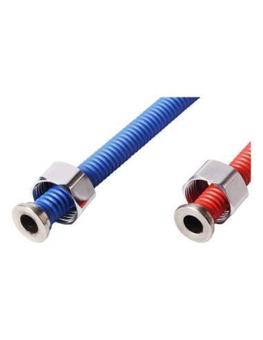 Kit Manguera Flexible Anwo 3/4 Rojo-azul...