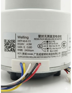 Motor Ventilador ZKFP-45 45W 24.000 Btu TCL 2