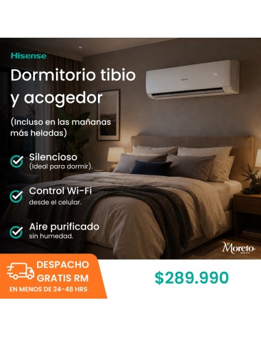Aire Acondicionado Hisense 9000 BTU Hi-Vida -...