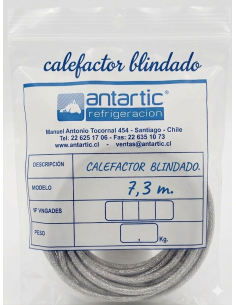 Calefactor Flexible Blindado 7.3Mts 168W 2