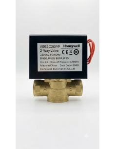 Válvula Fan Coil 2V 3/4"- VS92C20PP Honeywell