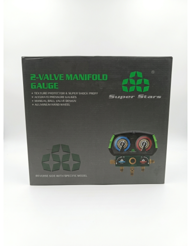 Manómetro Maleta R410 R32 R134 R407 ST-B2681