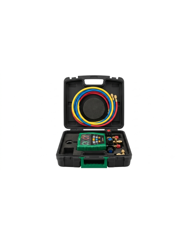 Manómetro Maleta R410 R32 R134 R407 ST-B2681