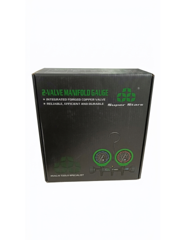 Manómetro Caja R410 R32 R22 R134 ST-MG02