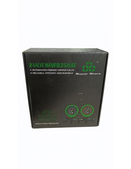Manómetro Caja R410 R32 R22 R134 ST-MG02