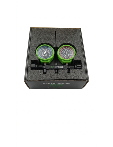Manómetro Caja R410 R32 R22 R134 ST-MG02