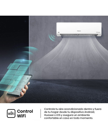 Aire Acondicionado Hisense 9000 BTU Hi-Vida -...