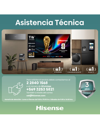 Aire Acondicionado Hisense 9000 BTU Hi-Vida -...