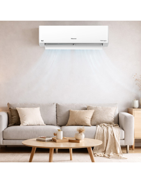 Aire Acondicionado Hisense 12000 BTU Hi-Vida - Inverter Expert  AS-12UW4RLRKA