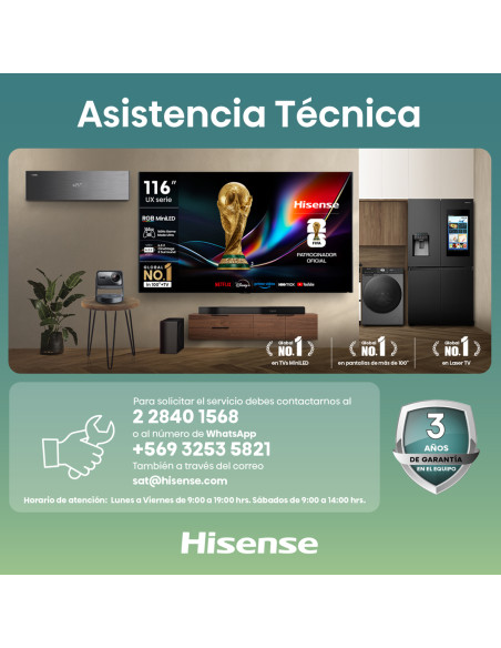 Aire Acondicionado Hisense 12000 BTU Hi-Vida - Inverter Expert  AS-12UW4RLRKA