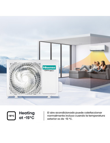 Aire Acondicionado Hisense 18000 BTU Hi-Vida -...