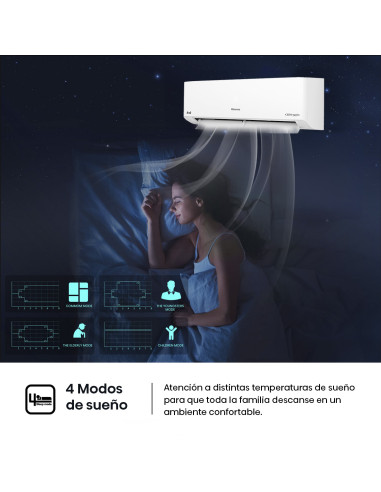 Aire Acondicionado Hisense 18000 BTU Hi-Vida -...