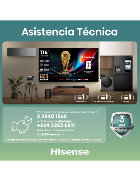 Aire Acondicionado Hisense 18000 BTU Hi-Vida - Inverter Expert  AS-18UW4RMSKA