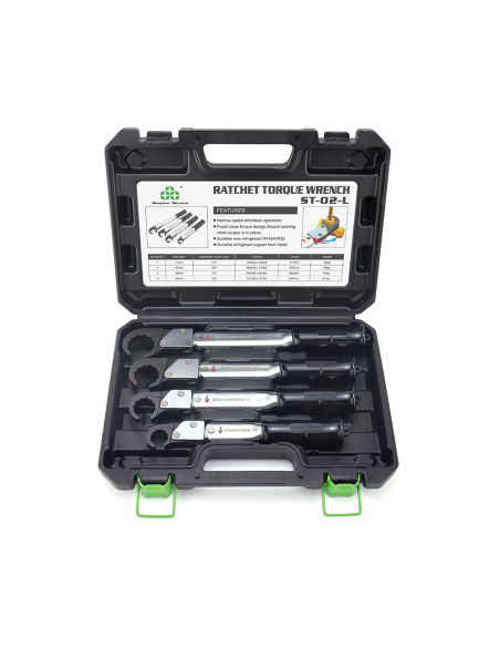 Llave Ratchet Maleta 1/4 3/8 1/2 5/8 Super Stars ST-02-L