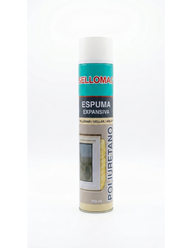 Espuma De Poliuretano Sellomac 750ML