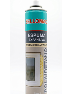 Espuma De Poliuretano Sellomac 750ML 2