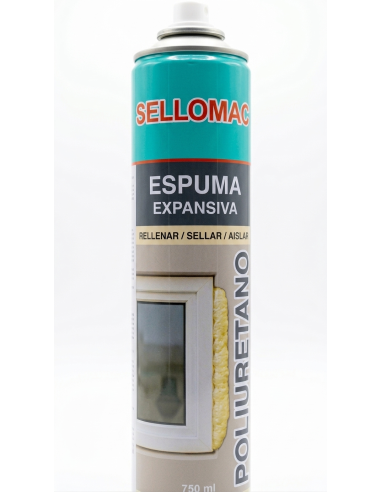 Espuma De Poliuretano Sellomac 750ML