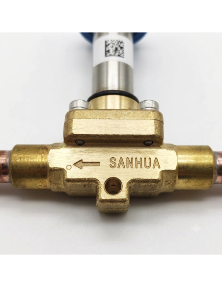 Válvula Solenide 3/8 a Soldar MDF3 Sanhua