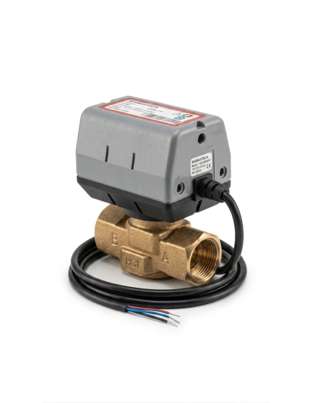 Válvula Fan Coil 2V 1" Con Motor Actuador VC4013AP1000T Honeywell