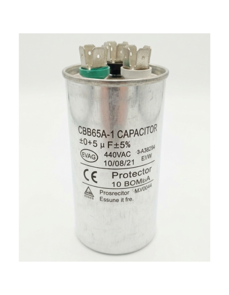 Capacitor 40 + 5 UF 370V UF