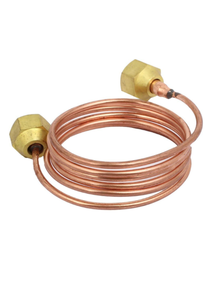 Capilar Con Tuerca 3X0.38X1MT