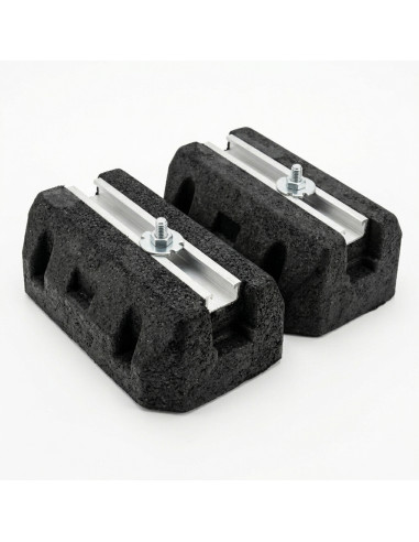 Soporte a Piso De Goma 35.000 - 120.000 PACK X 2