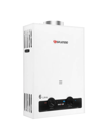 Calefont 6 litros Gas licuado Tiro natural...